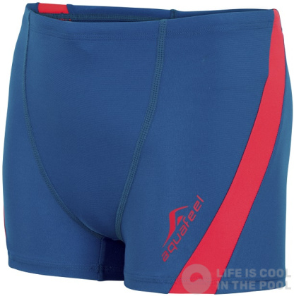 Maillots de bain garcon Aquafeel Short Boys Blue/Red