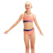 Maillots de bain fille Speedo Contrast Band 2 Piece Girl Soft Coral/Miami Lilac