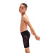 Maillots de bain garcon Speedo Plastisol Placement Jammer Boy Black/Fed Red/Dapple Grey