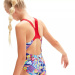 Maillots de bain femme Speedo Digital Allover Splashback True Navy/Fed Red/Blue Flame/Violet/Yellow