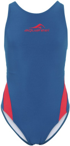 Maillots de bain fille Aquafeel Racerback Girls Blue/Red