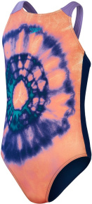 Maillots de bain fille Speedo Printed Pulseback Girl Soft Coral/Ammonite/Aquarium/Lilac