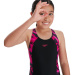 Maillots de bain fille Speedo HyperBoom Splice Muscleback Girl Black/Electric Pink/Ecstatic