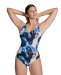 Maillots de bain femme Arena Bodylift Pamela Swimsuit Lightcross C-Cup Black/Multi