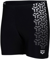 Maillots de bain homme Arena Kikko V Swim Mid Jammer Graphic Black/White