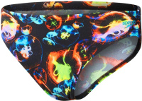 Maillots de bain garcon Speedo 6.5cm Digital Allover Brief Boy Black/Hypersonic Blue/Orange/Lumo Green