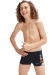 Maillots de bain garcon Speedo Digital Panel Aquashort Boy Black/Hypersonic Blue/Orange/Lumo Green