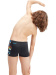 Maillots de bain garcon Speedo Digital Panel Aquashort Boy Black/Hypersonic Blue/Orange/Lumo Green