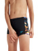 Maillots de bain garcon Speedo Digital Panel Aquashort Boy Black/Hypersonic Blue/Orange/Lumo Green