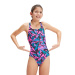 Maillots de bain fille Speedo HyperBoom Allover Medalist Girl Black/Candy Vibe/Ocean Depths