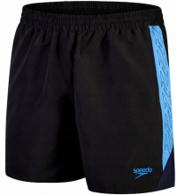 Shorts de natation homme Speedo Hyper Boom Splice 16 Watershort Black/Beach Blue/True Navy