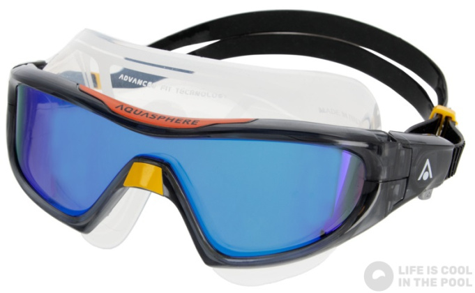 Lunettes de natation Aqua Sphere Vista Pro Titan Mirror