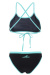 Maillots de bain femme Aquafeel Flash Mini-Crossback Black/Blue