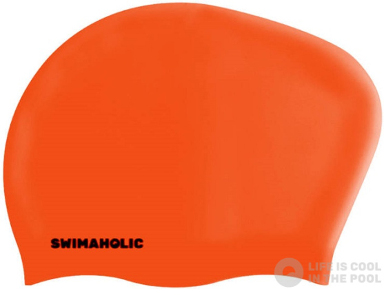 Bonnet de bain cheveux longs Swimaholic Long Hair Cap