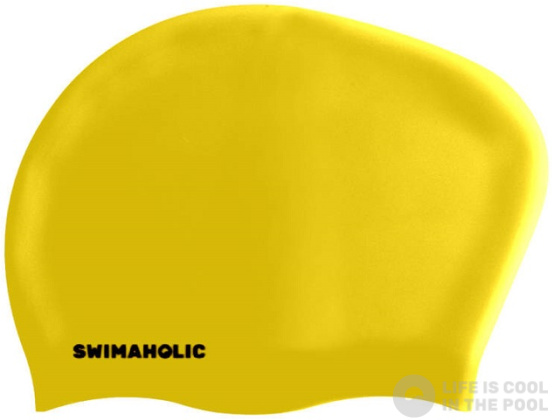 Bonnet de bain cheveux longs Swimaholic Long Hair Cap