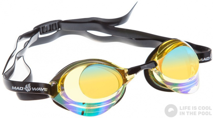 Lunettes de natation Mad Wave Turbo Racer II Rainbow