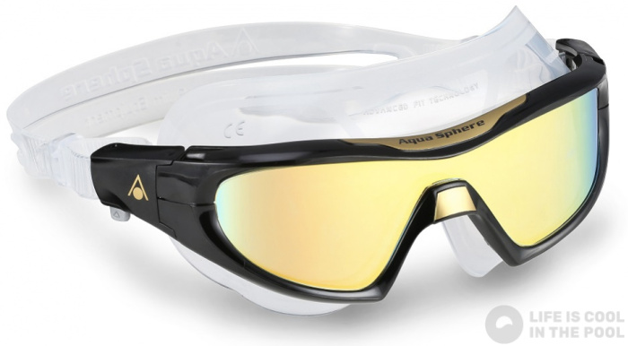 Lunettes de natation Aqua Sphere Vista Pro Titan Mirror