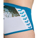 Maillots de bain homme Arena Planet Swim Low Waist Short Blue Cosmo/White