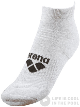 Chaussettes Arena Basic Ankle Socks 2 Pack Grey