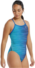 Maillots de bain femme Tyr Speedwarp Diamondfit Blue