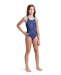 Maillots de bain fille Arena Girls Galactics Swimsuit Swim Pro Back Navy/Blue River