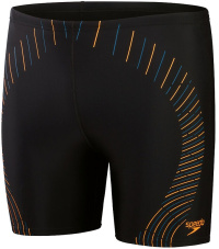 Maillots de bain homme Speedo Duo Logo Print Mid Jammer Black/Mandarin Peel/Dark Teal