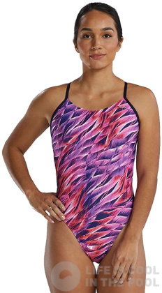 Maillots de bain femme Swimaholic Falcon Cutoutfit Pink/Multi