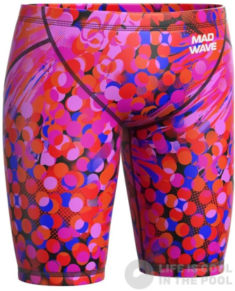 Maillot de bain compétition homme Mad Wave Revolution-X5 Jammer Pink