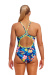 Maillots de bain femme Funkita In Bloom Diamond Back One Piece