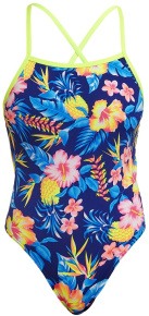 Maillots de bain femme Funkita In Bloom Tie Me Tight One Piece