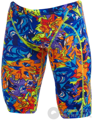 Maillot de bain garçon Funky Trunks Mixed Mess Training Jammer Boys