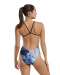 Maillots de bain femme Swimaholic Transient Cutoutfit Navy/Multi