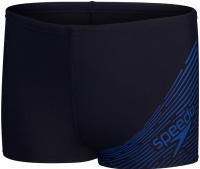 Maillots de bain garçon Speedo Medley Logo Aquashorts Junior True Navy/True Cobalt