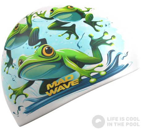 Mad Wave Frogs Silicone Cap