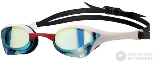 Arena Cobra Ultra Swipe Mirror Racing Goggles Fireflow Swimaholic