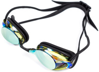 Lunettes de natation BornToSwim Freedom Mirror Swimming Goggles Noir