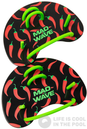 Plaquettes de natation Mad Wave Finger Paddles Fun