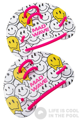 Plaquettes de natation Mad Wave Finger Paddles Fun